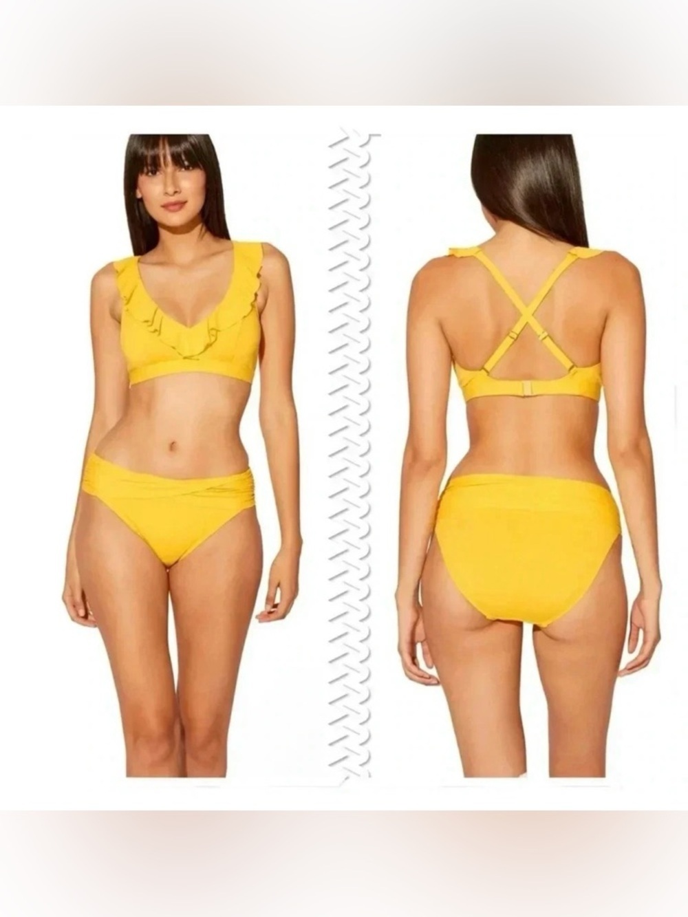 Bleu Rod Beattie Rufflicious Tuscan Sun Ruffle Cup Size 14